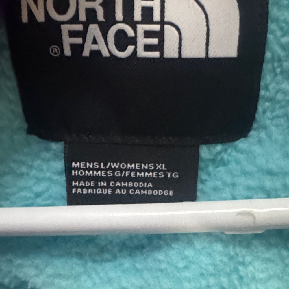 The North Face Purple and Teal Fleece Jacket - Picture 5 of 7
